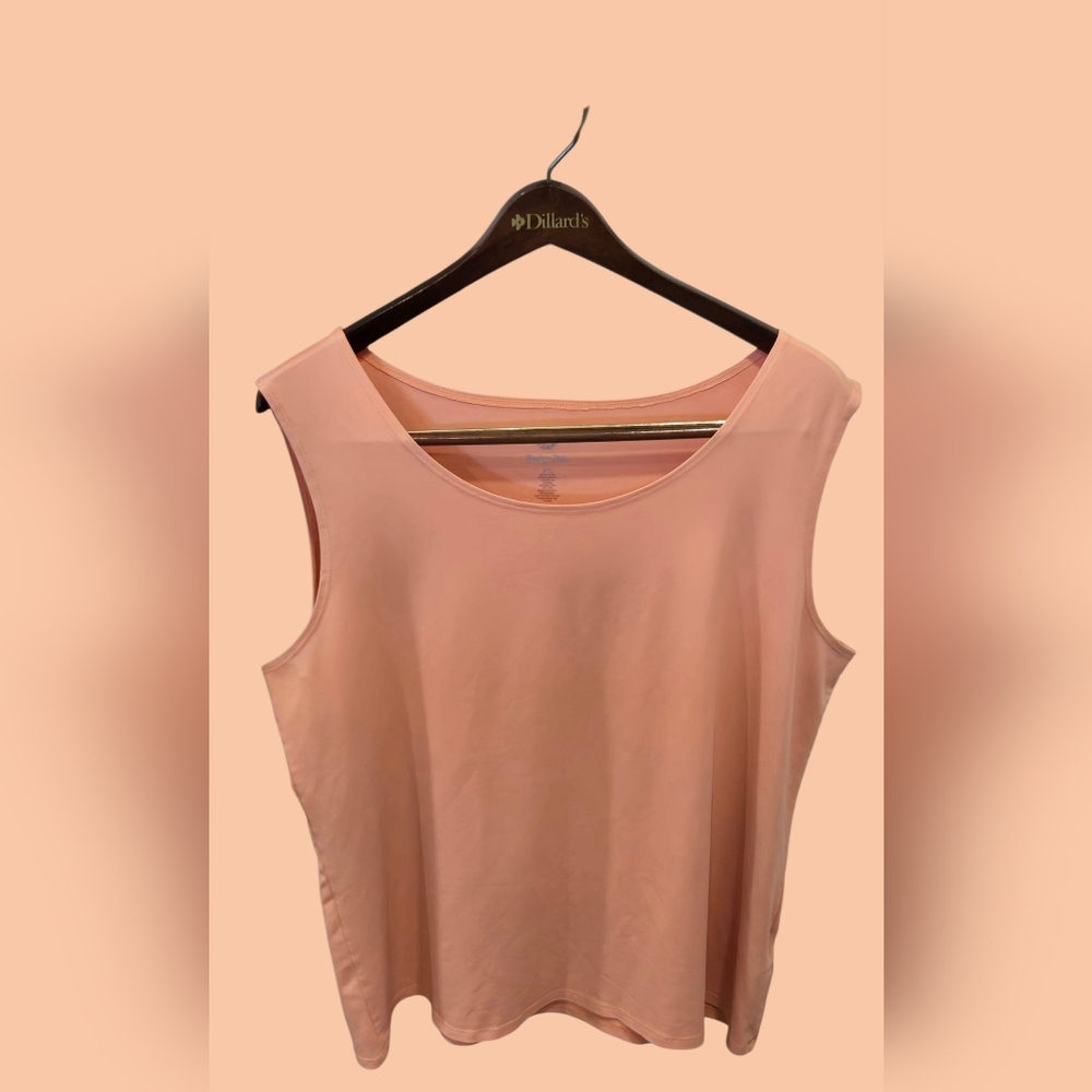 Ruby Rd. Soft Pink Tank Top